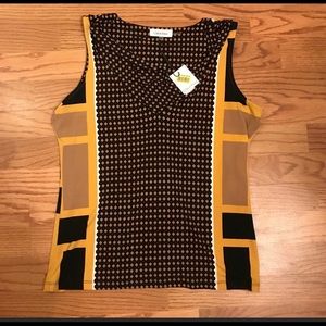⭐️3/$15 NWT Calvin Klein Sleeveless Top
